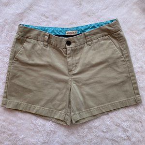 Merona Cotton Shorts.  Size 6.  Khaki Color